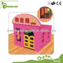 Mini McDonald's Toys Wooden Playhouse For Kids